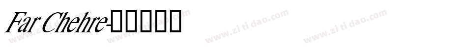 Far Chehre字体转换